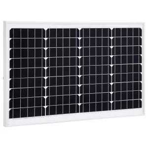 vidaXL Panou solar 40 W, aluminiu monocristalin și sticlă securizată