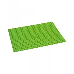Hubelino Placă de bază pentru joc de construcție, verde