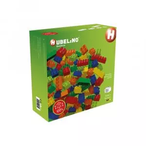 Hubelino Set cuburi de construit Rainbow, 120 piese