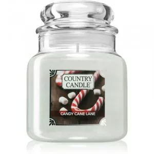 Country Candle Candy Cane Lane lumânare parfumată 453 g