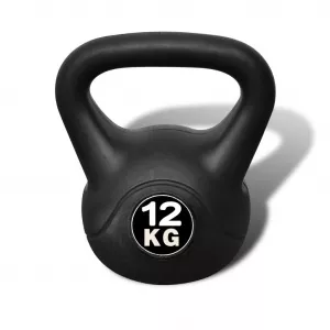 vidaXL Greutate tip bilă cu mâner Kettlebell 12 kg