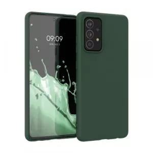 kwmobile Husa Samsung Galaxy A52 / Galaxy A52 5G / Galaxy A52s 5G, Silicon, Verde, 54346.169