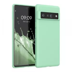 kwmobile Husa Google Pixel 6 Pro, Silicon, Verde, 55879.50