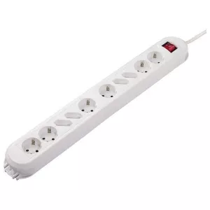 HAMA Prelungitor electric 10prize 3m, alb
