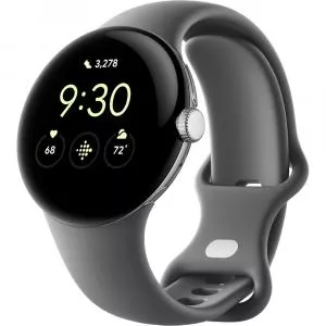 Google Pixel Watch 3 LTE 41mm Matte Black Aluminum Case with Google Pixel Watch 3 LTE 41mm Matte Black Aluminum Case with