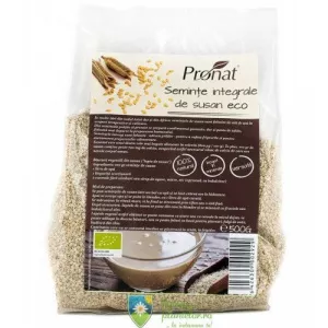 Pronat Seminte de susan integral Bio 500 gr
