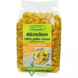Rapunzel Macaroane din linte galbena fara gluten Bio 300 gr