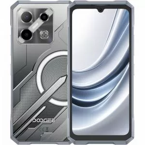Doogee Telefon Blade GT Pro 5G Dimensity 7025 512GB 6.72   IPS 120Hz RGB Light NFC IP68 IP69K Android 14 Silver