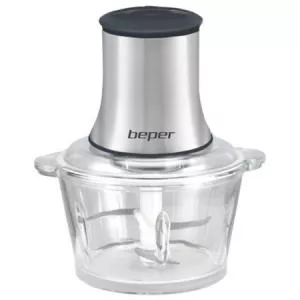 Beper Tocator BP102001, 500 W, 1.5 l, Bol de Sticla (Argintiu)