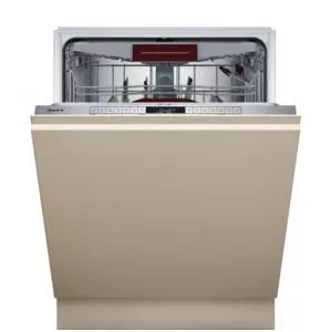 NEFF Masina de spalat vase complet incorporabila S155ECX15E, 14 seturi, 6 programe, Clasa A, TimeLight, Home Connect (Bej)