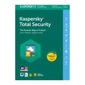 Kaspersky Kaspersky Total Security, Licenta Electronica, 1 an, 3 echipamente, Renew