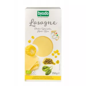 Byodo Lasagna din Porumb si Orez Fara Gluten Ecologic/Bio 250g