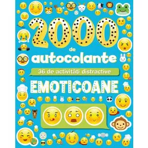 Litera Emoticoane. 2000 de autocolante. 36 de activități distractive
