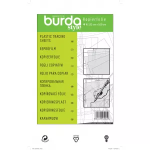 Burda Style 1021A Folie plastic pentru copiere tipare