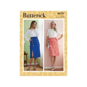 Butterick Tipar fuste B 6737