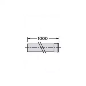 Vaillant Tub de extensie DN80 1m 303253