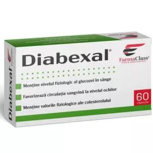 Farmaclass Diabexal, 60 capsule