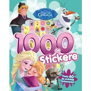 Litera Regatul de gheață. 1000 de stickere. Peste 60 de activități antrenante