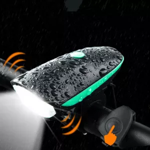 Esperanza Lanterna LED cu sonerie bicicleta, 100 lm, fixare ghidon EOT023