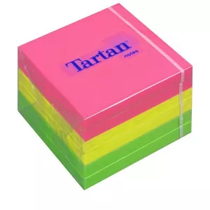 3M Tartan notes cub 76x76 neon TAR7676/C