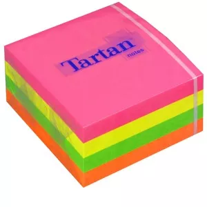 3M Tartan notes neon 76x76mm TAR7676/N