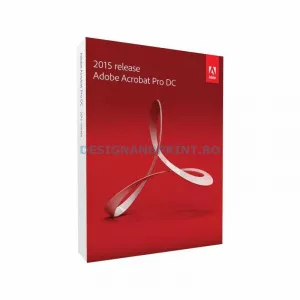 Adobe Acrobat Pro 2017 Multiple Platforms IE Education License - licenta permanenta