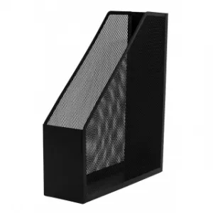 Q-Connect Suport metalic Mesh, pentru reviste si cataloage - negru