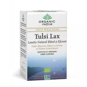 Organic India Ceai Tulsi Lax Eco 18pl