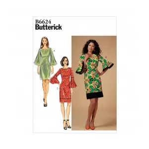 Butterick Tipar Rochii Femei B 6624