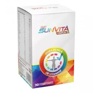 Sun Wave Pharma SunVita Complex, 30 comprimate