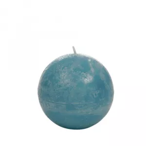 J-Line Lumânare Globe, albastru azuriu