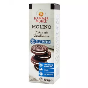Hammer Muhle Biscuiti Molino cu crema de Vanilie 125 grame