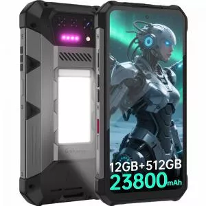 Unihertz Telefon 8849 Hike 4G 6.79-inch 120Hz IPS 8-Core Helio G200 12GB RAM   512GB Stereo NFC 23800mAh 120W Android 15