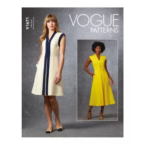 Vogue Tipar rochii V 1671