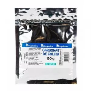 BIOGALENICA Carbonat de calciu - uz intern 50 g