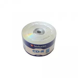 Verbatim CD-R, 700 MB, 52x, 50 buc/bulk in folie