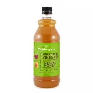 Wedderspoon Otet din Cidru de Mere cu Miere de Manuka 750ml