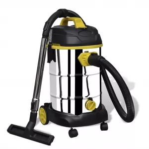 vidaXL Aspirator cu aspirare umedă și uscată 1380 W