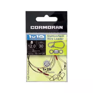 Cormoran 1X19 cu vartej si agrafa 30cm/9kg 2buc/pl