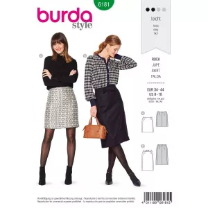 Burda Style Tipar fuste office 6181