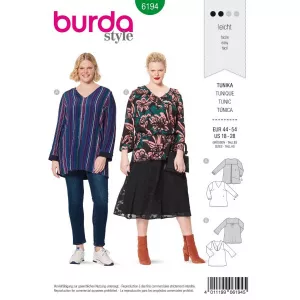 Burda Style Tipar bluze femei 6194
