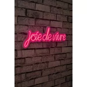 Neon Graph Decoratiune luminoasa LED, Joie de Vivre, Benzi flexibile de neon, DC 12 V, Roz