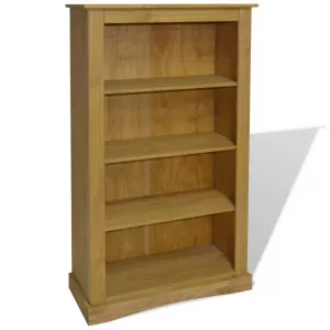 vidaXL Bibliotecă 4 rafturi pin, stil mexican Corona 81 x 29 x 150 cm