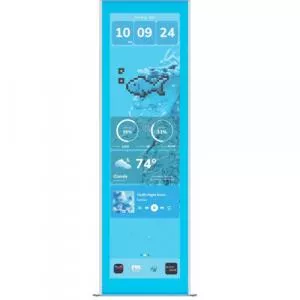 HYTE Y70 touch infinite Display Upgrade Blueberry Milk