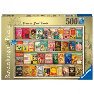 Ravensburger CARTI DE GATIT DE EPOCA, 500 PIESE