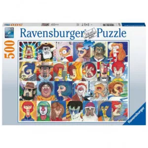 Ravensburger TIPURI DE FETE, 500 PIESE