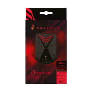 SureFire Gaming GX3 512GB USB 3.2 Gen 1 Black