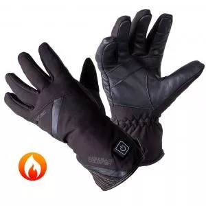 W-Tec Manusi moto cu incalzire HEATnoir