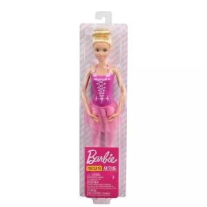 Mattel Barbie balerina blonda cu costum roz