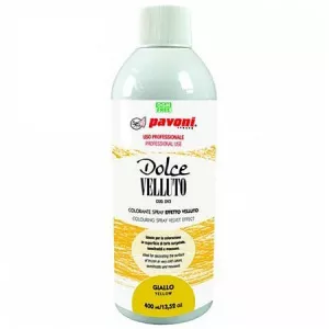 Pavoni SPRAY VELVET - Colorant Alimentar Galben, 400 ml